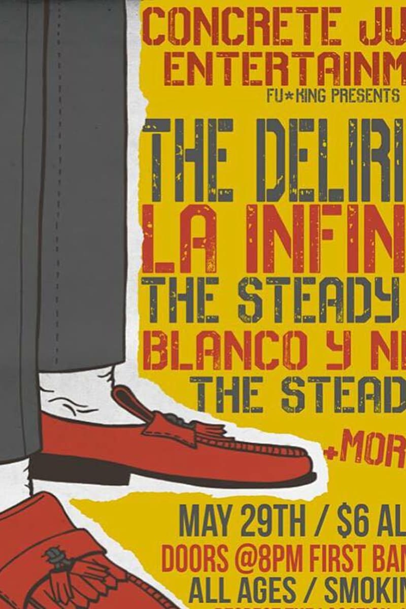La Infinita, The Steadians, The Delirians, Blanco Y Negro, The Steady 45s
