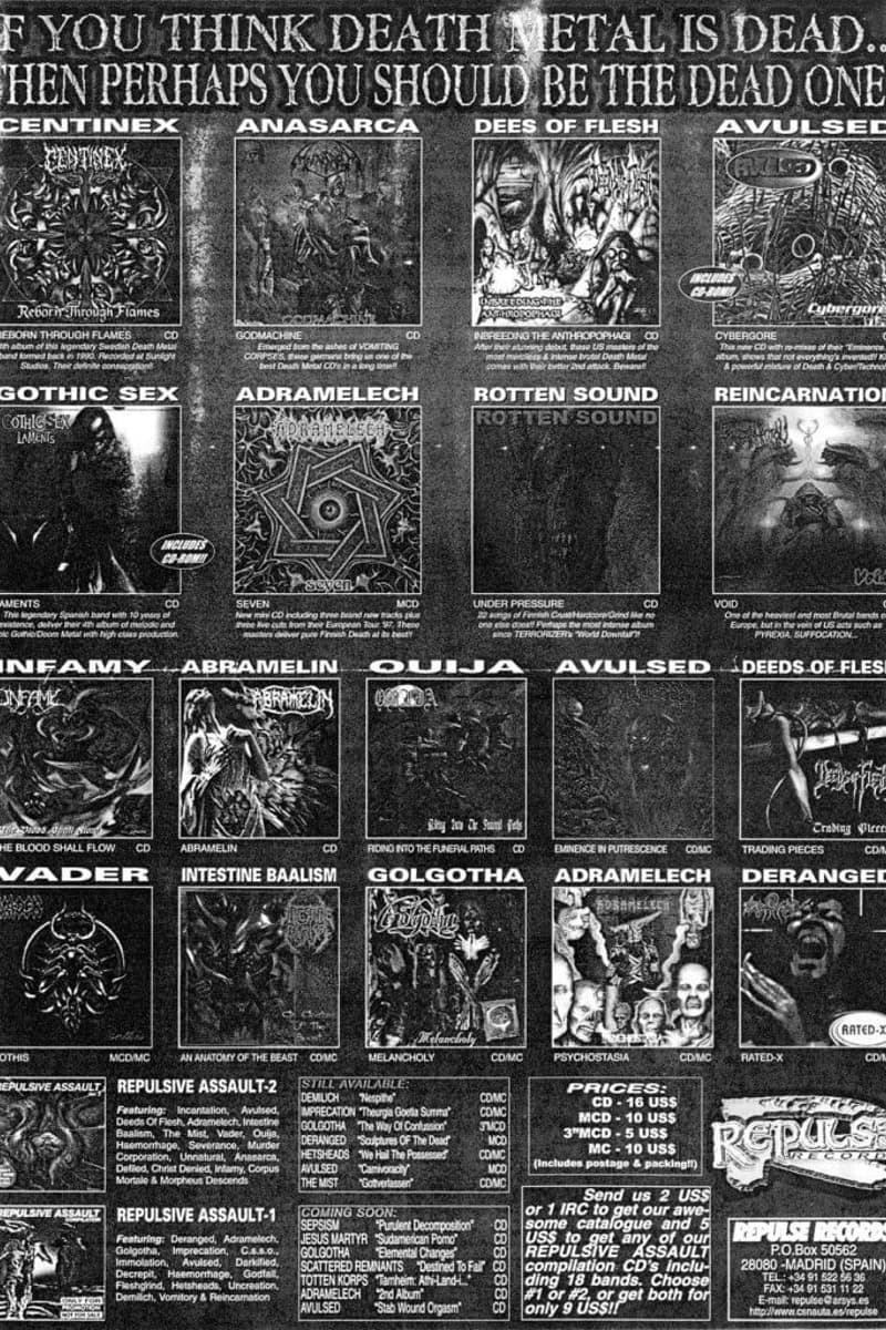 Demlich, Vomitory, Darkfiled, Infamy, Immolation - Madrid