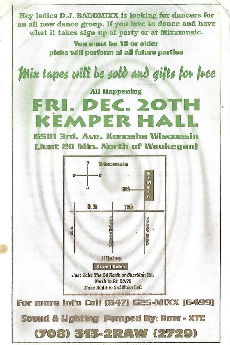 DJ Baddmixx - at Kemper Hall - Kenosha, WI