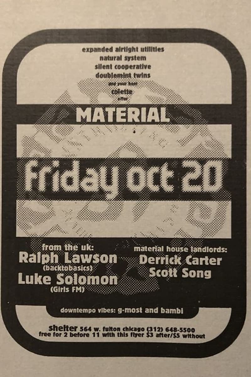 Luke Solomon, bambi, G-Most, colette, Ralph Lawson - at Shelter - Chicago, IL