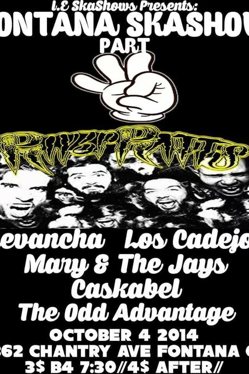 Revancha, Caskabel, Los Cadejos, The Odd Advantage, Mary & The Jays - Fontana, CA - Oct 4, 2014