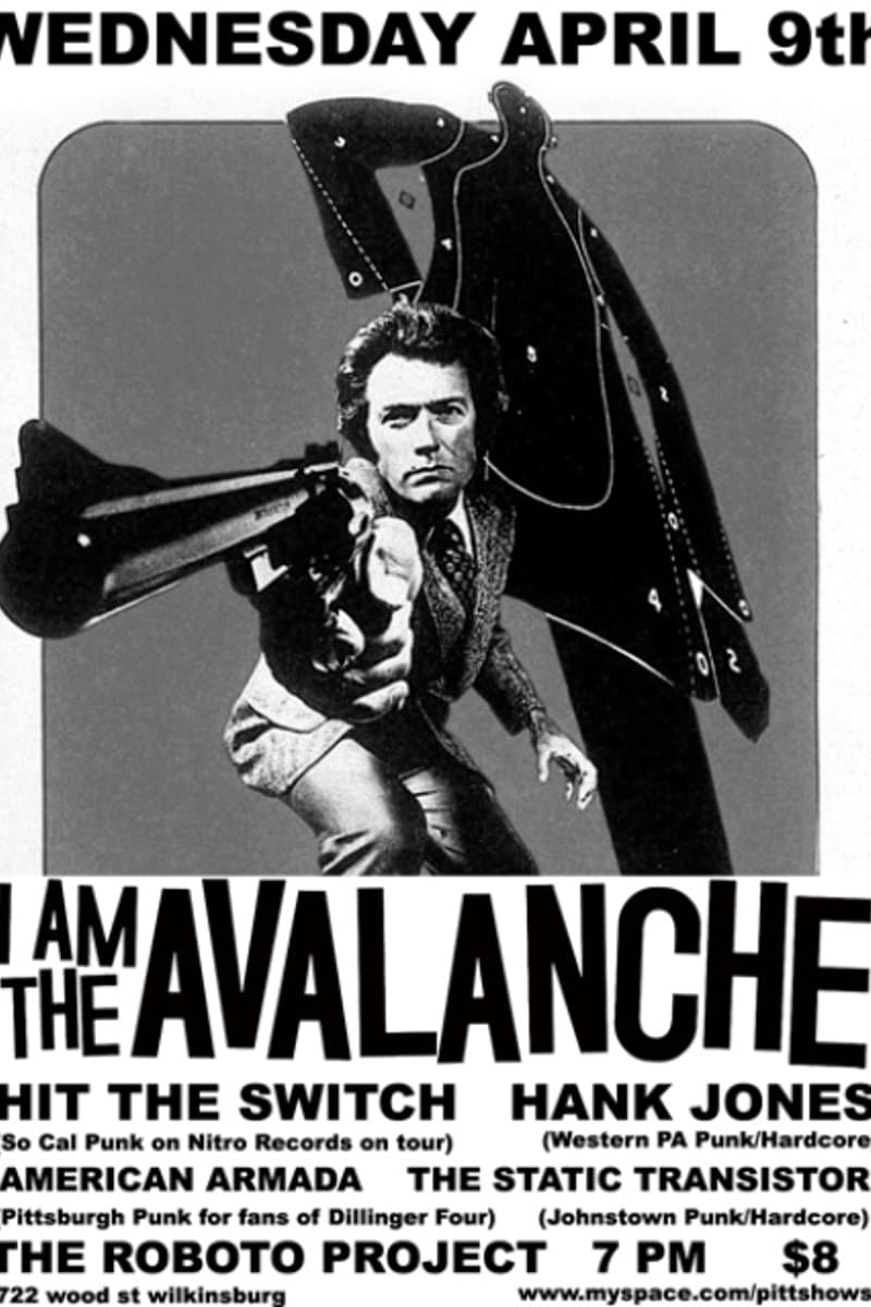 American Armada, I Am The Avalanche, The Static Transistor, Hit The Switch, Hank Jones - at The Roboto Project - Wilkinsburg, PA - Apr 9, 2008