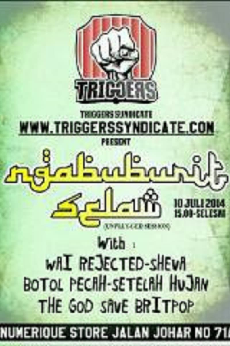 THE GOD SAVE BRITPOP, BOTOL PECAH-SETELAH HUJAN, WAI REJECTED-SHEVA - at NUMERIQUE STORE - Jul 10, 2014