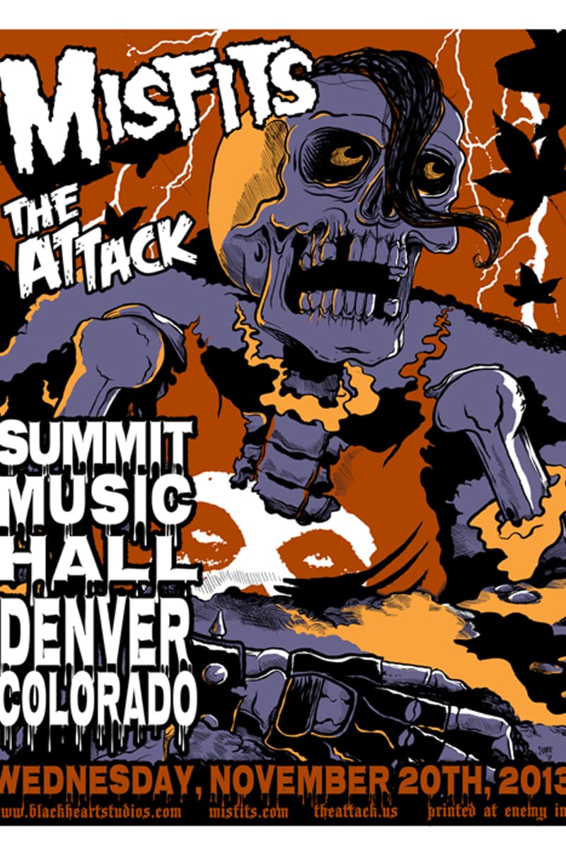 The Attack, Misfits - at Summit Music Hall - Denver, CO - Nov 20, 2013