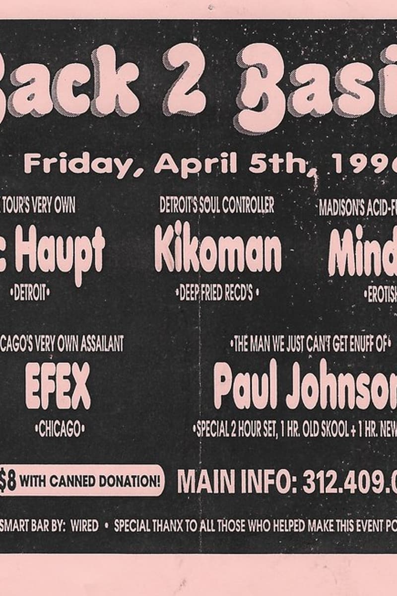 Kikoman, Efex, Paul Johnson, Mindrive, Eric Haupt - at Smart Bar - Chicago, IL - Apr 5, 1996