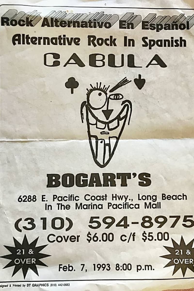 Cabula - at Bogart's - Long Beach, CA - Feb 7, 1993