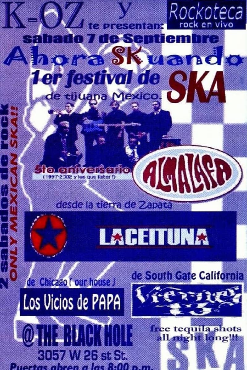 Alma Lafa, La Ceituna, Viejnes 13, Los Vicios de Papa - at The Black Hole - Tijuana / Chicago / South Gate, CA - Sep 7, 2002