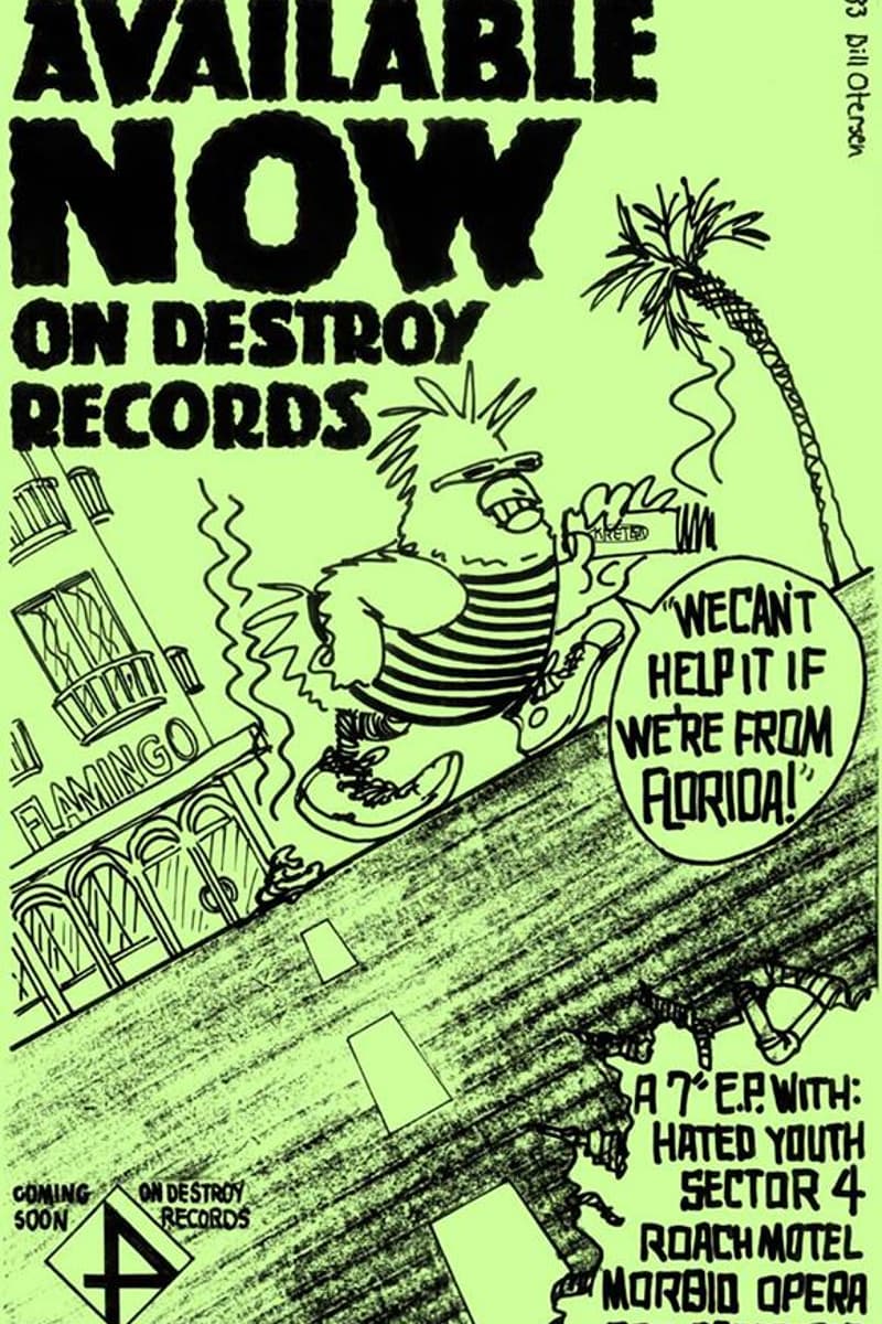 Morbid Opera, Roach Motel, Rat Cafeteria, Sector 4, Hated Youth - at Flamingo