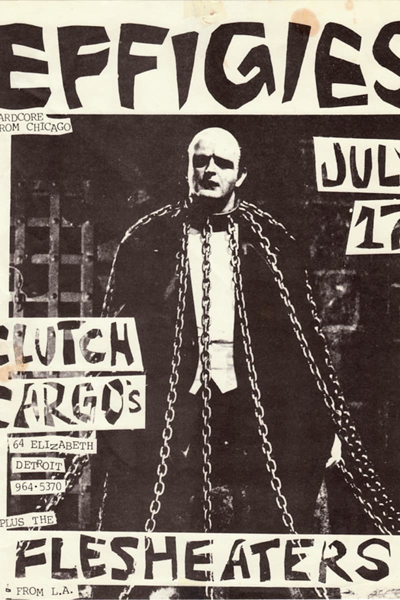 Effigies, Flesheaters - at Clutch Cargo's - Detroit, MI