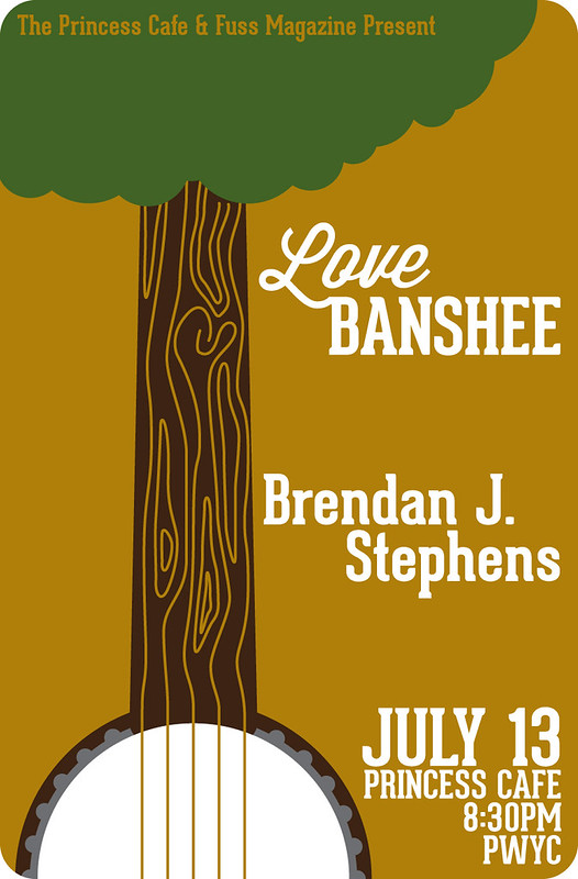 Love Banshee, Brendan J. Stephens - at Princess Cafe