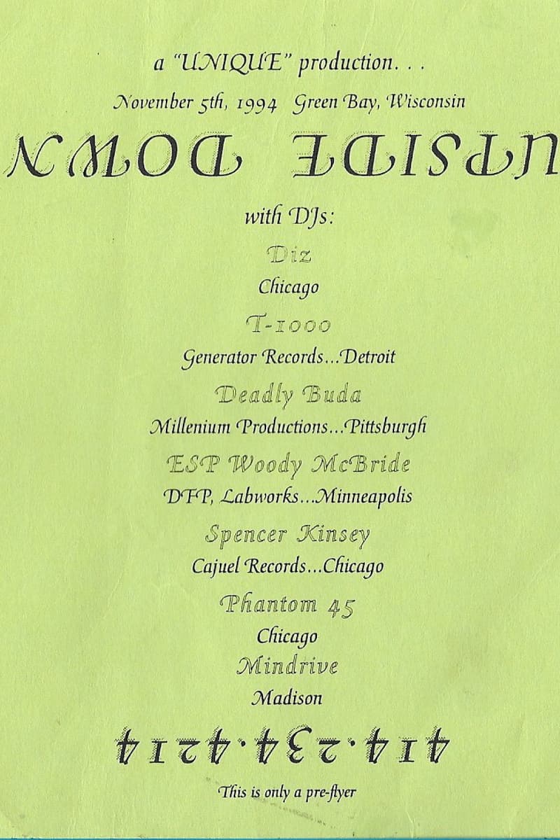 Phantom 45, Diz, T-1000, ESP Woody McBride, Mindrive - Green Bay, WI - Nov 5, 1994