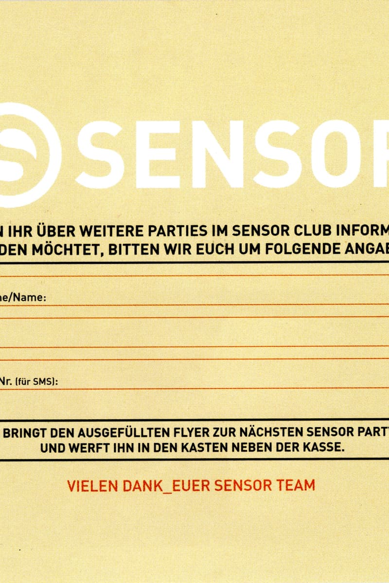at Sensor Club