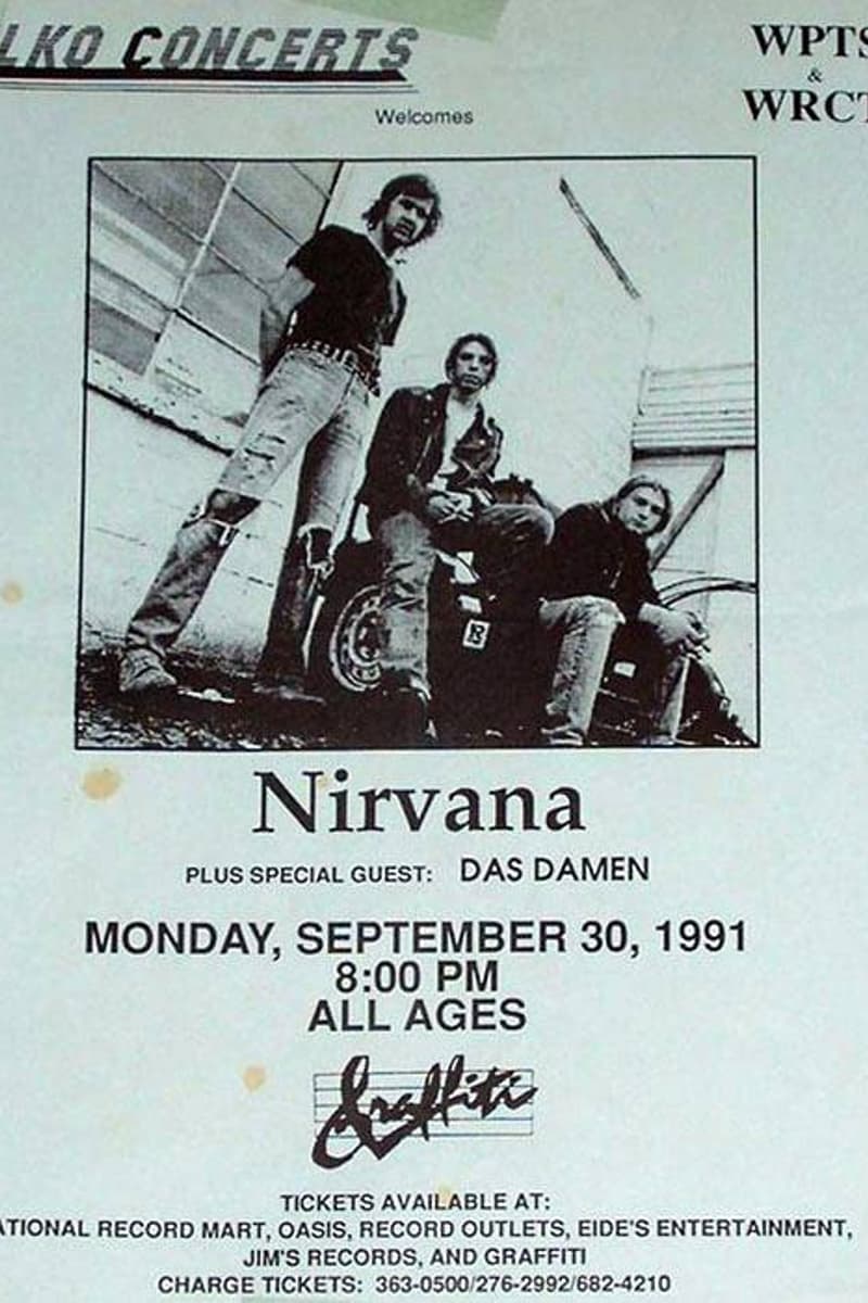 Nirvana, Das Damen - at Graffiti - Sep 30, 1991