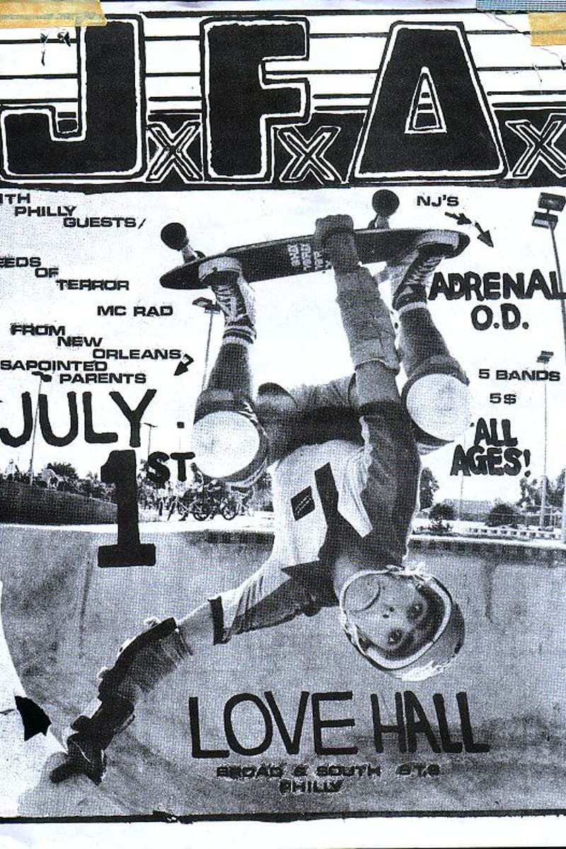 Seeds of Terror, Disappointed Parents, MC Rad, Adrenalin O.D., JFA - at Love Hall - Philadelphia, PA
