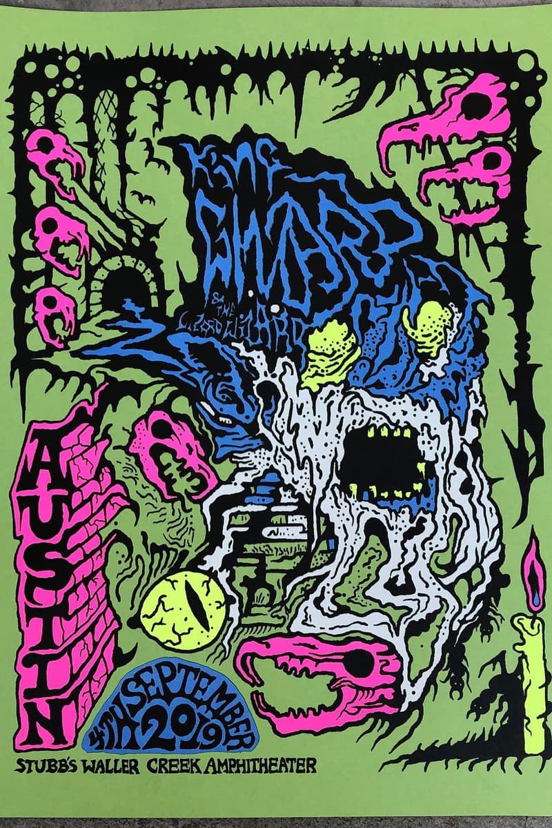 King Gizzard & The Lizard Wizard - at Stubb's Waller Creek Amphitheater - Austin, TX - Sep 20, 2019