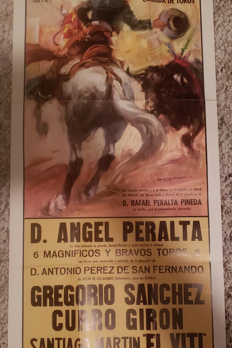D. Angel Peralta, Curro Giron, Santiago Martin 'El Viti', Gregorio Sanchez - at Plaza de Toros Monumental de Barcelona - Barcelona