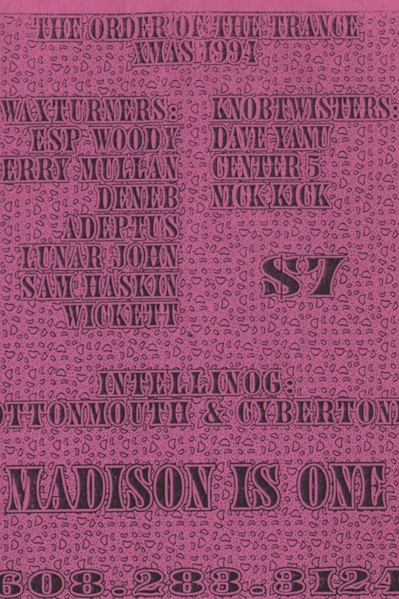 Terry Mullan, Wickett, Lunar John, COTTONMOUTH, ESP Woody - at Madison Is One - Madison, WI - Dec 25, 1994