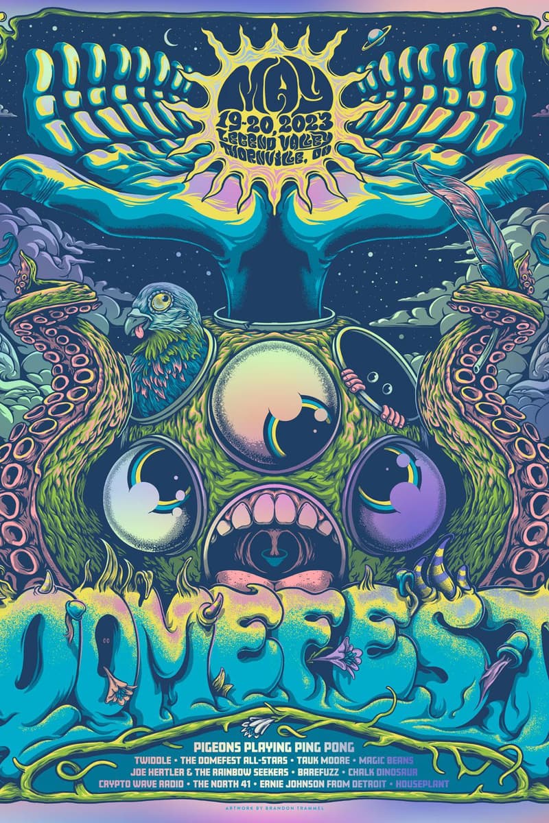 Pigeons Playing Ping Pong, Twiddle, Joe Hertler & The Rainbow Seekers, The Domefest All-Stars, Ernie Johnson From Detroit - at Legend Valley - Thornville, OH - May 19, 2023