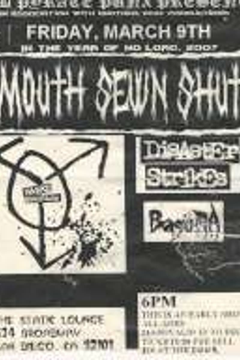 Disaster Strikes, Mouth Sewn Shut, Dogma - at The Static Lounge - San Diego, CA - Mar 9, 2007