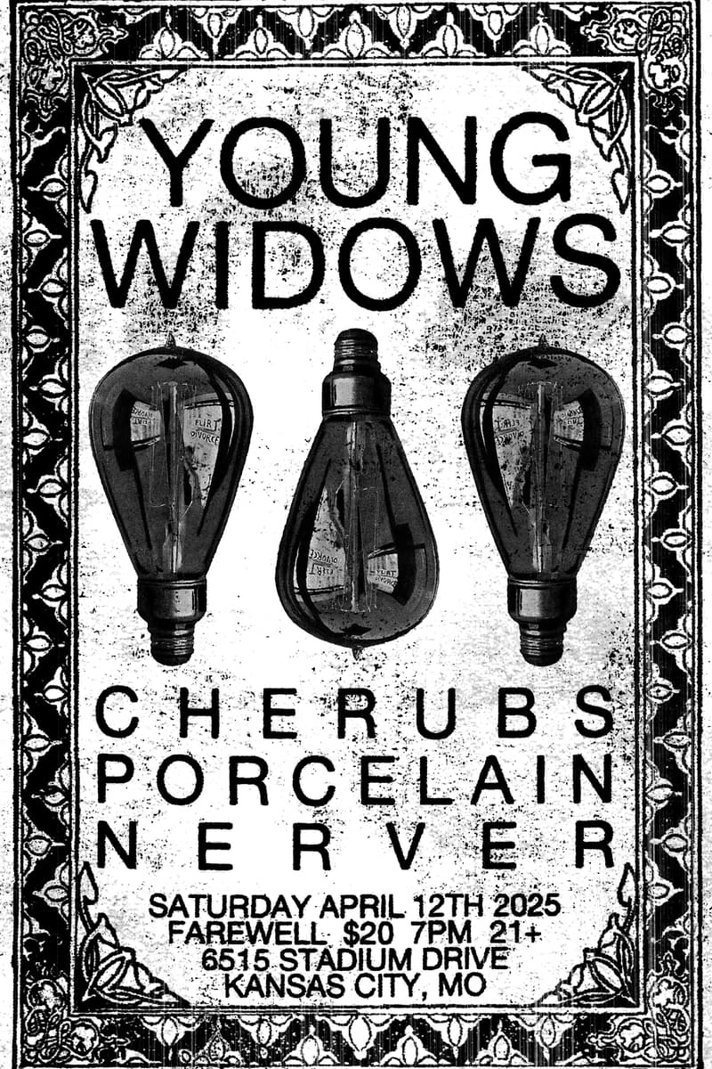 Cherubs, Young Widows, Porcelain Nerver, Cherubs - at Farewell - Kansas City, MO - Apr 12, 2025