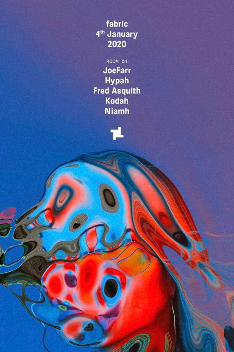 Niamh, Fred Asquith, JoeFarr, Kodah, Hypah - at fabric - London - Jan 4, 2020