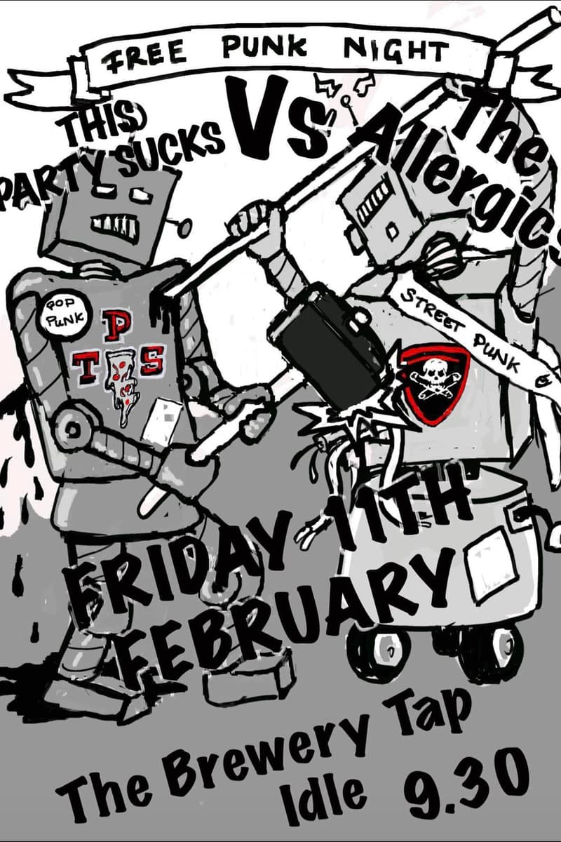 This Party Sucks, The Allergics - at The Brewery Tap - Idle - Feb 11, 2022