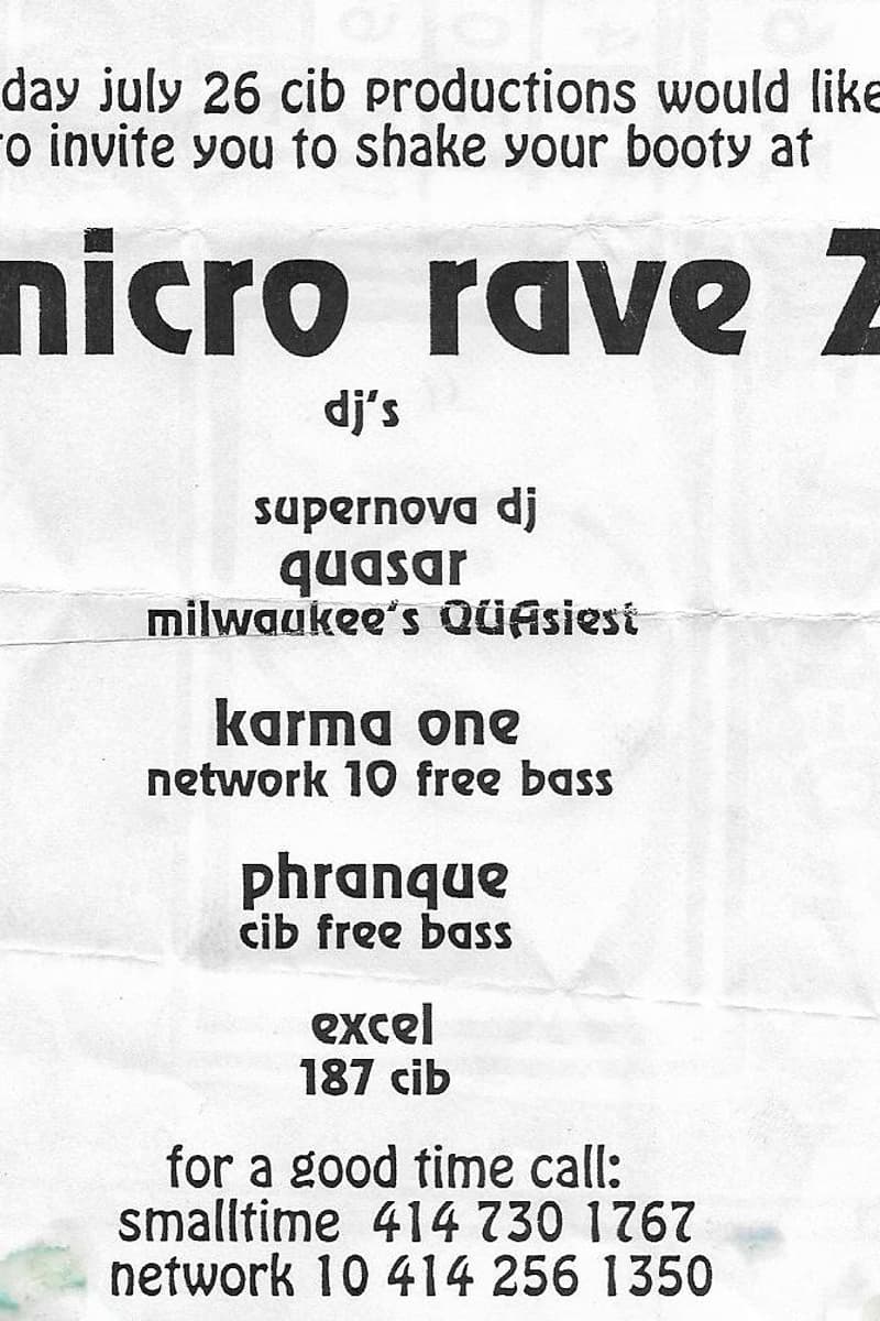 Karma One, Quasar, Supernova DJ, Phranque, Excel - Milwaukee, WI