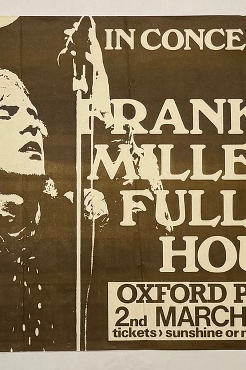 Frankie Miller's Full House - at Oxford Poly - Oxford - Mar 2, 1973