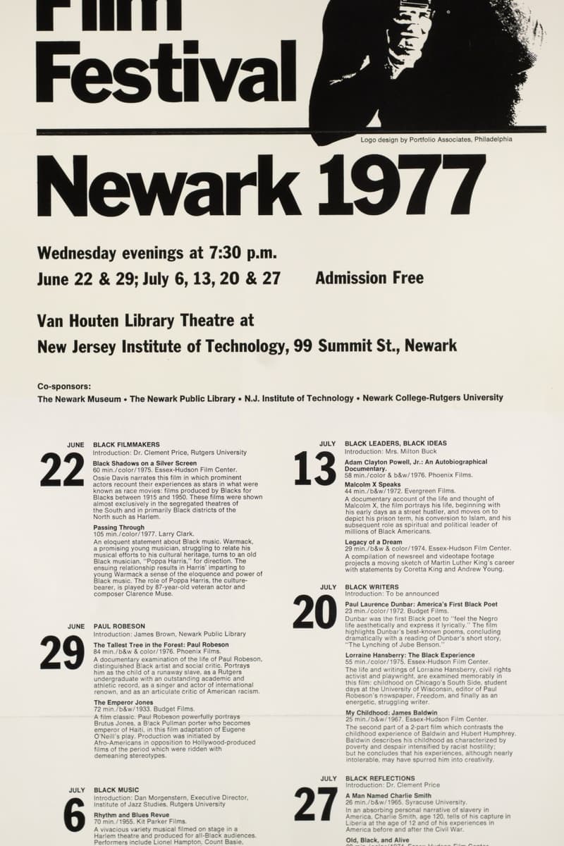 Paul Laurence Dunbar, Cab Calloway, Coretta King, Billie Haywood, Andrew Young - at Van Houten Library Theatre at New Jersey Institute of Technology - Newark, NJ