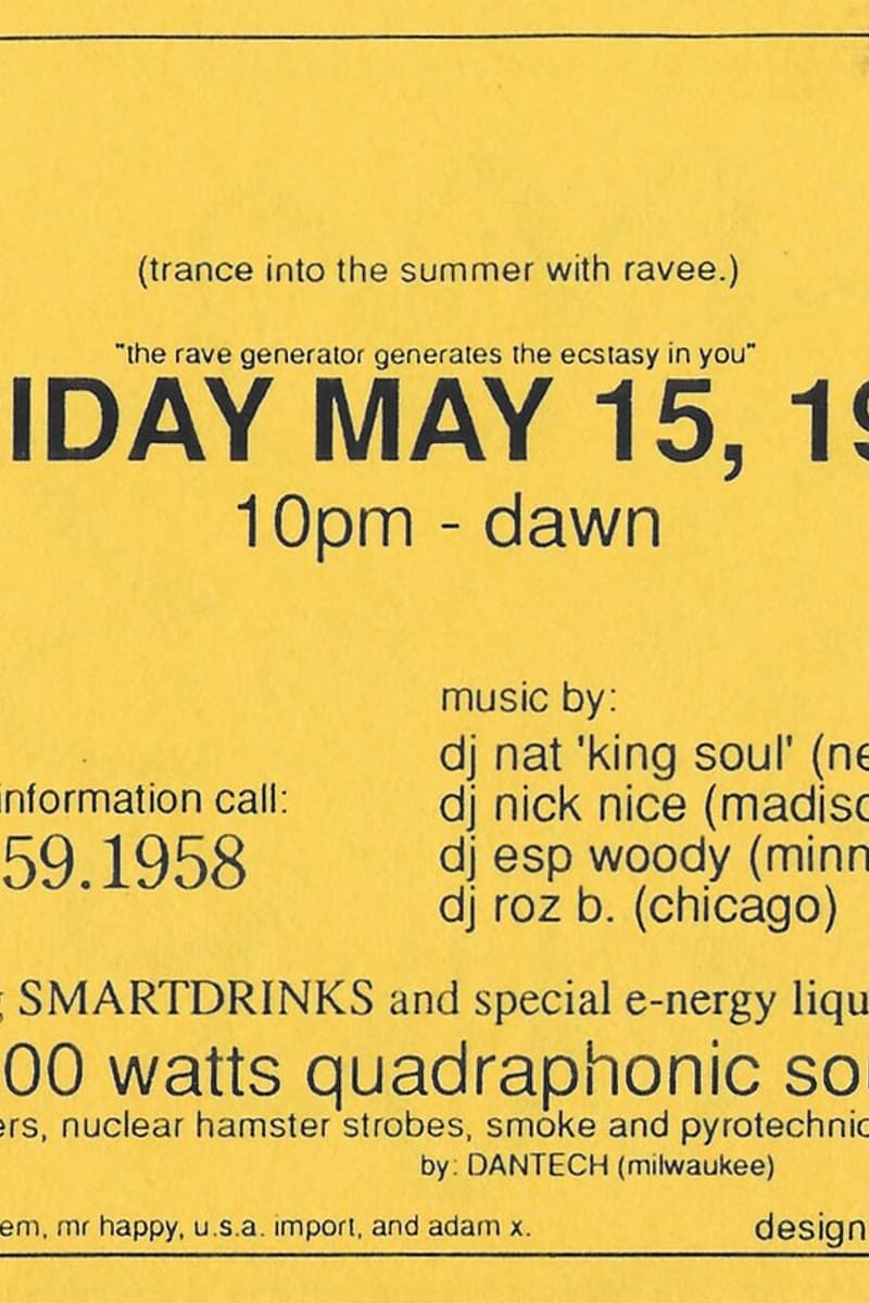 DJ Nick Nice (Madison), DJ Nat 'King Soul' (New York), DJ ESP Woody (Minneapolis), DJ Roz B. (Chicago) - May 15, 1992