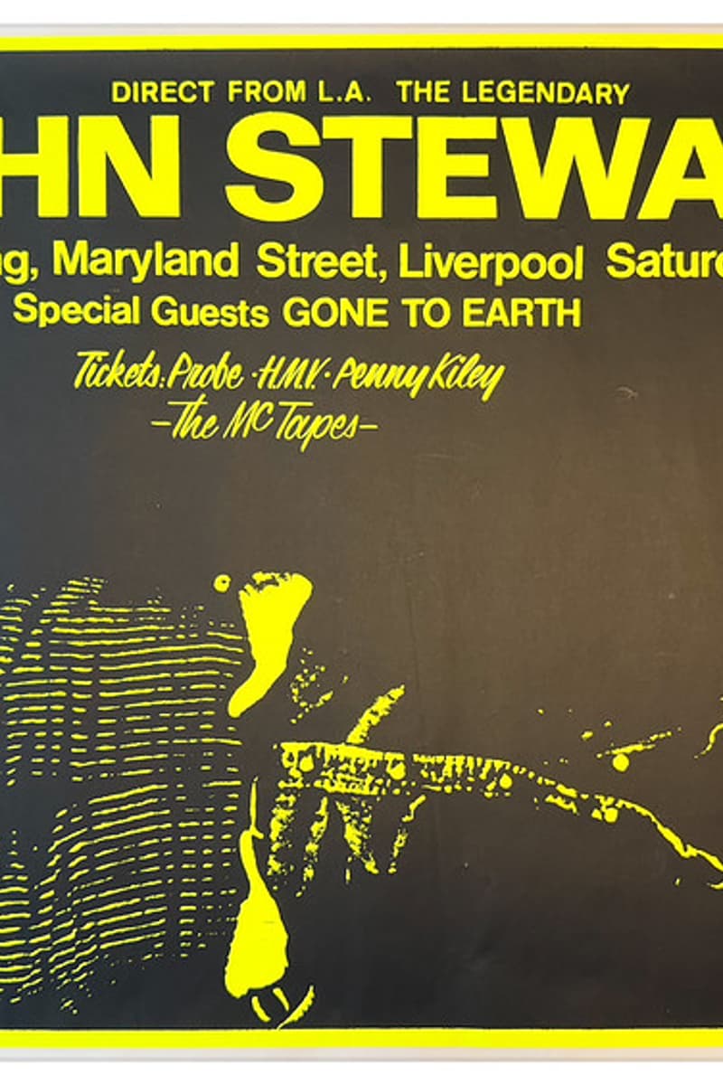 Gone To Earth, John Stewart - at Haigh Building - Liverpool - Jul 20, 1985