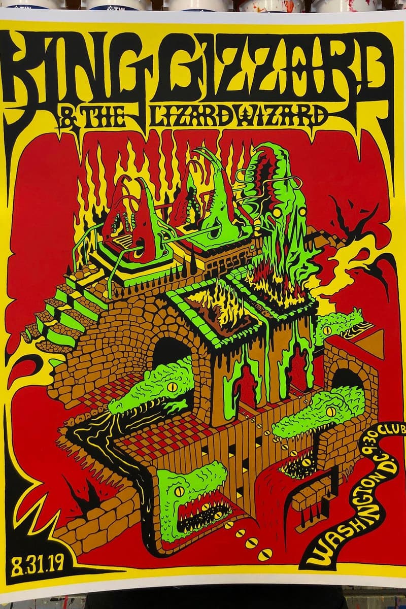 King Gizzard & The Lizard Wizard - at 9:30 Club - Washington, DC - Aug 31, 2019