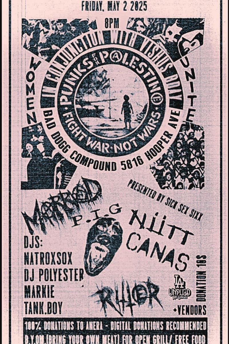 Canas, Martyred, Natroxsox, Niitt, Rllier - at Bad Dogg Compound - Los Angeles, CA - May 2, 2025