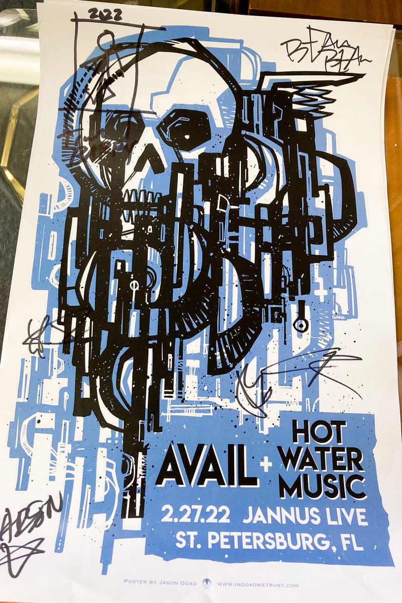 Hot Water Music, Avail - at Jannus Live - St. Petersburg, FL - Feb 27, 2022
