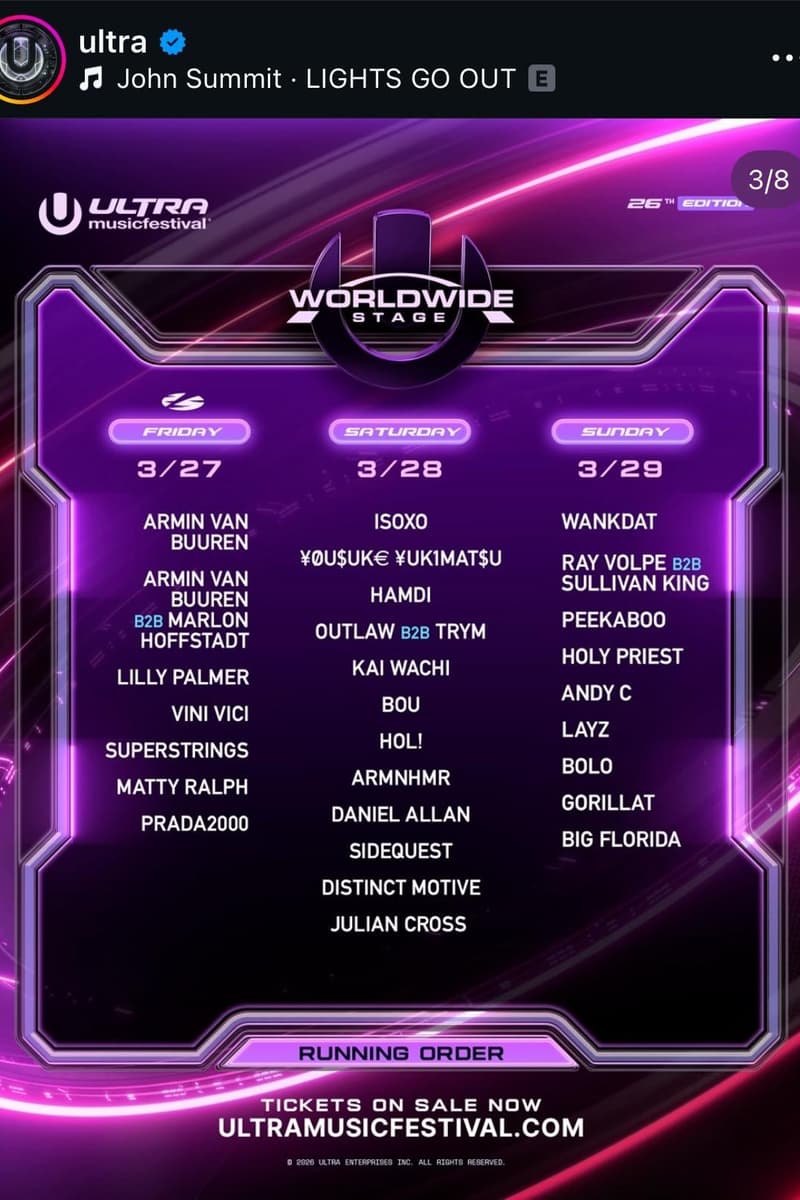 Bou, Hamdi, Sidequest, Matty Ralph, Distinct Motive - Miami, FL - Mar 27, 2026