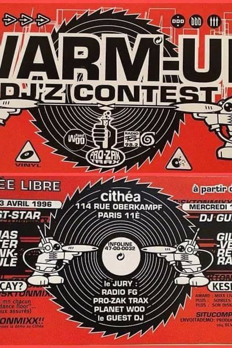 Roulé, Daft Punk, Radio Nova, Thomas Bangalter, Gilb-R - at Cithéa - Paris - Apr 3, 1996