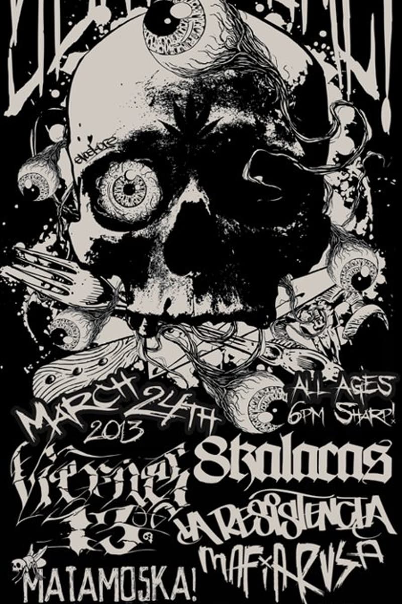 8kalacos, Matamoska!, Vic Vines 13, Cafe Con Tendia, La Resistencia - at The Whisky A Go Go - Hollywood, CA - Mar 24, 2013