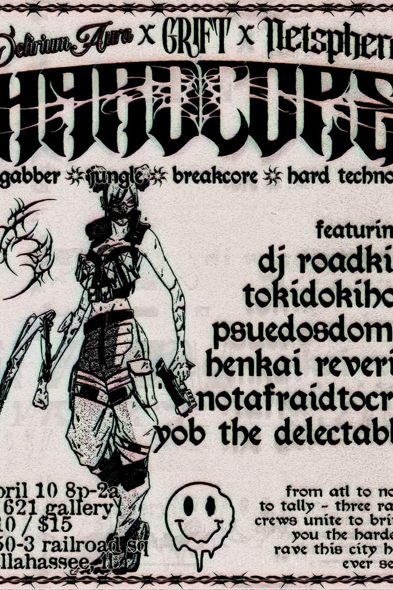 Yob the Delectable, notafraidtocry, henkai reverie, tokidokihoe, dj roadkill - at 621 gallery - Tallahassee, FL - Apr 10, 2025