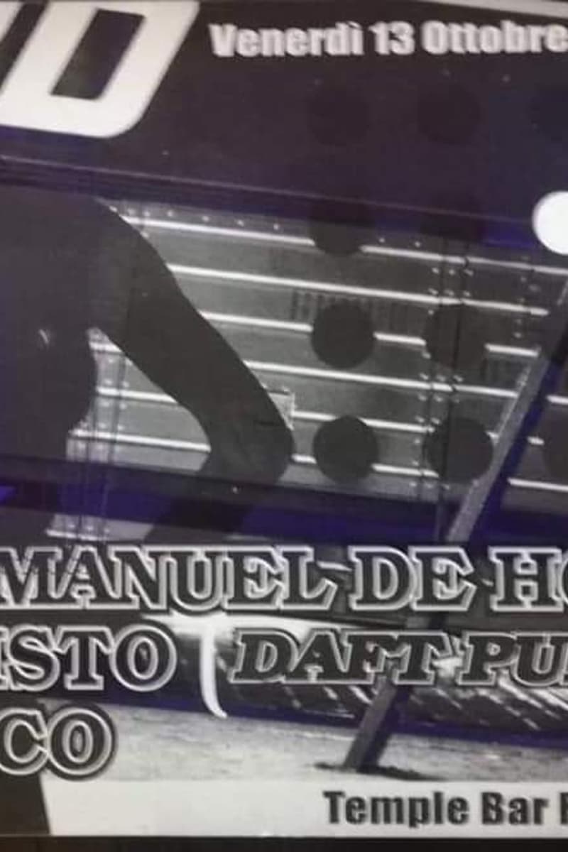 Guy Manuel De Homem Christo (Daft Punk), Dj Rico - at Temple Bar Piacenza - Piacenza - Oct 13, 2000