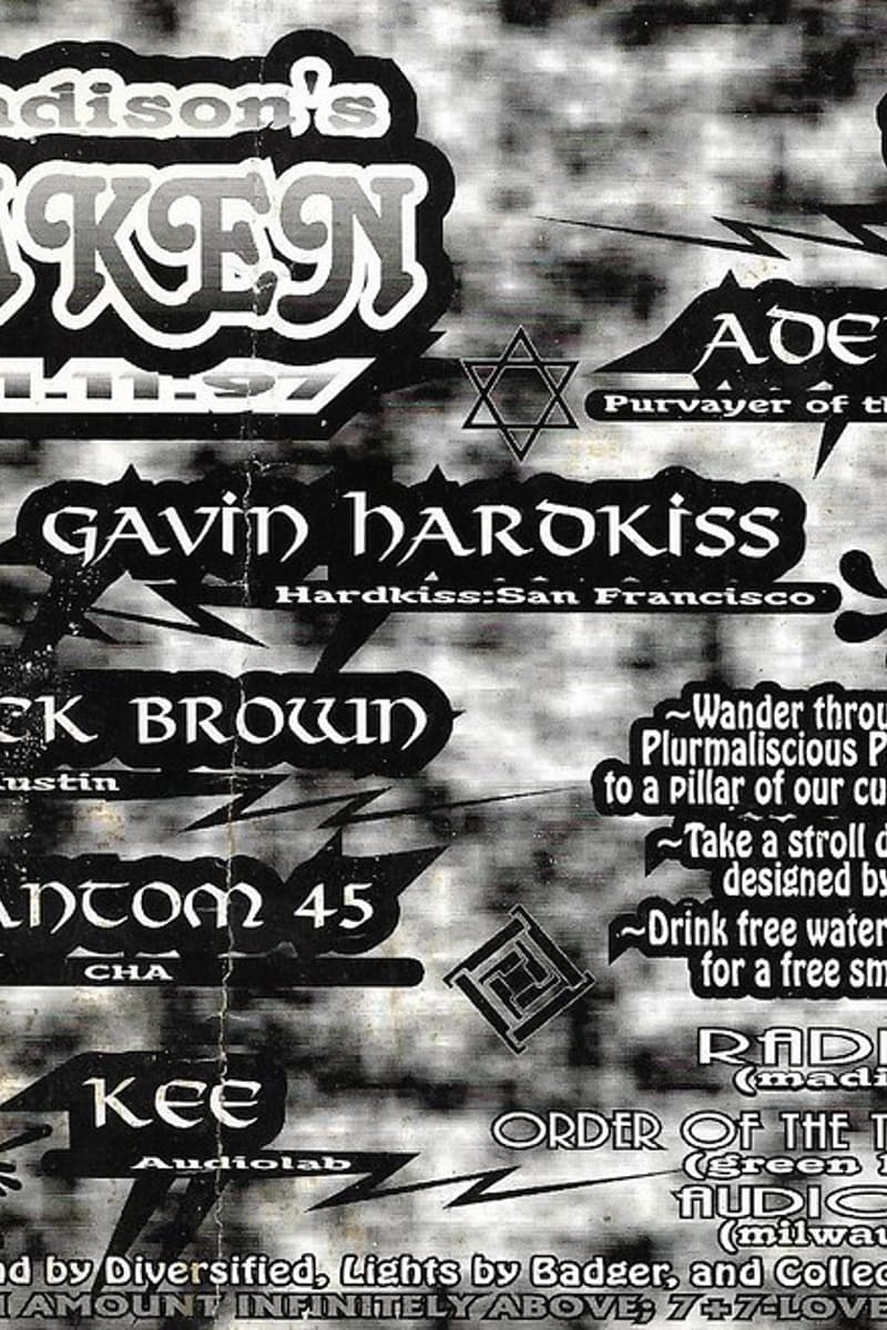 Phantom 45, DHEA, Keiko & the Stormtroopers of Love, Kee, Merrick Brown - at Madison's Awaken - Madison, WI
