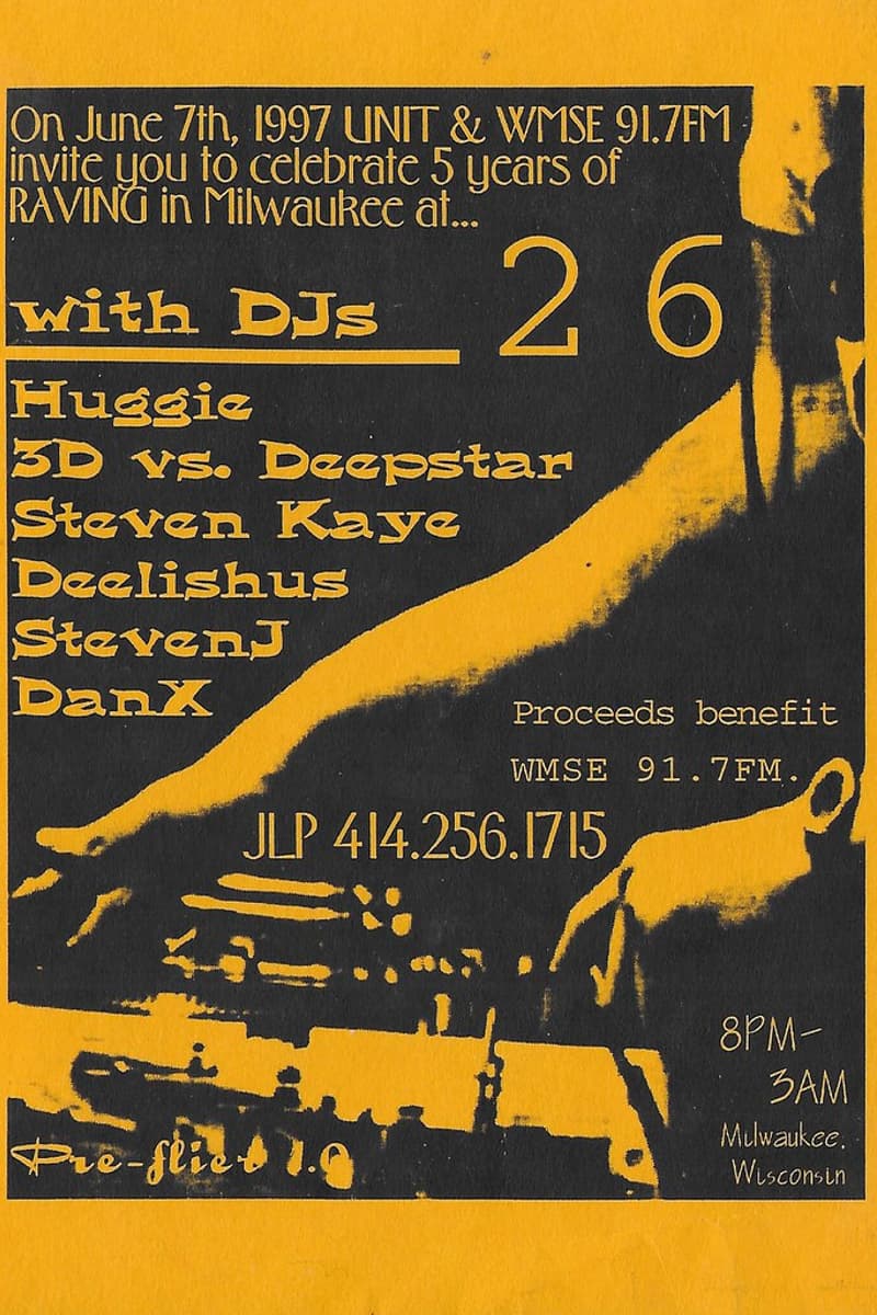 Steven Kaye, DEELISHUS, DanX, Huggie, stevenj - at 26 - Milwaukee, WI - Jun 7, 1997