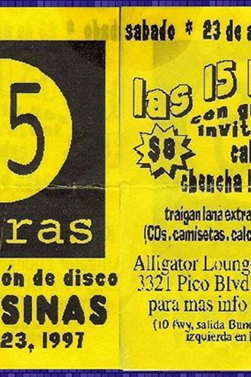 Chencha Berrinches, 15 Letras, Cabula - at Alligator Lounge - Santa Monica, CA - Aug 23, 1997