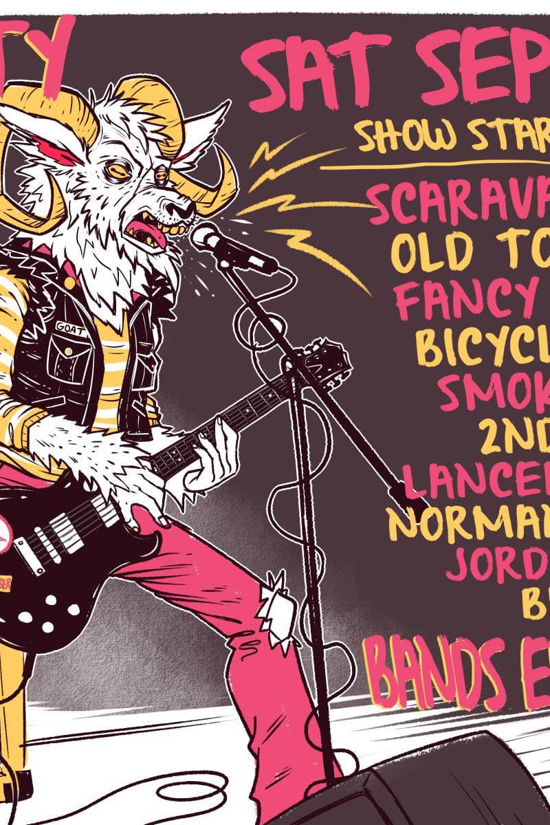 Smoke Wagon, Fancy Diamonds, Bryce King, Old Tolerated, Lancelot Knight - at The Feisty Goat - Sep 4, 2021