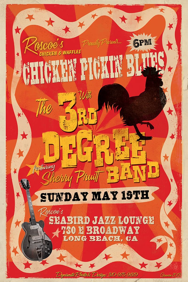 Sherry Pruitt, The 3rd Degree Band - at Roscoe's Seabird Jazz Lounge - Long Beach, CA - May 19, 2013