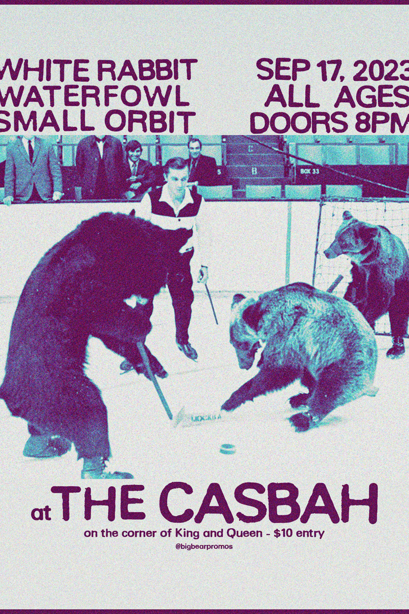White Rabbit, Waterfowl, Small Orbit - at The Casbah - Sep 17, 2023