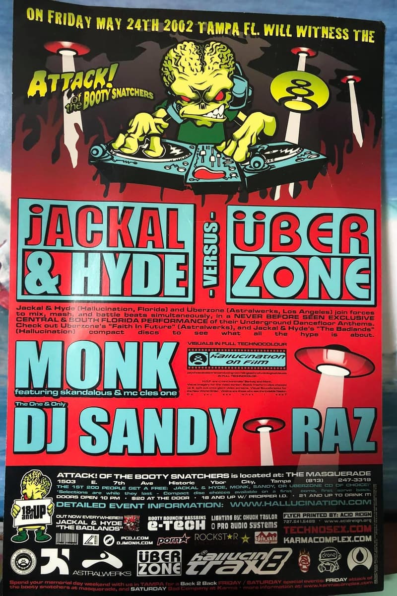 MC Cles One, DJ Sandy, Skandalous, Jackal & Hyde, Uberzone - at The Masquerade - Tampa, FL - May 24, 2002