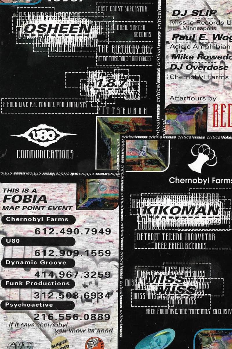 Osheen, DJ Slip, Kikoman, DJ Overdose, 187 - at Chernobyl Farms - Pittsburgh