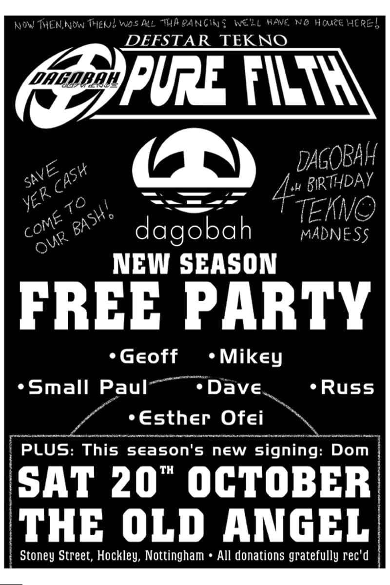 Geoff, Small Paul, DAVE, Russ, Mikey - at The Old Angel - Nottingham