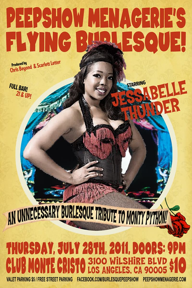 Jessabelle Thunder - at Club Monte Cristo - Los Angeles, CA - Jul 28, 2011