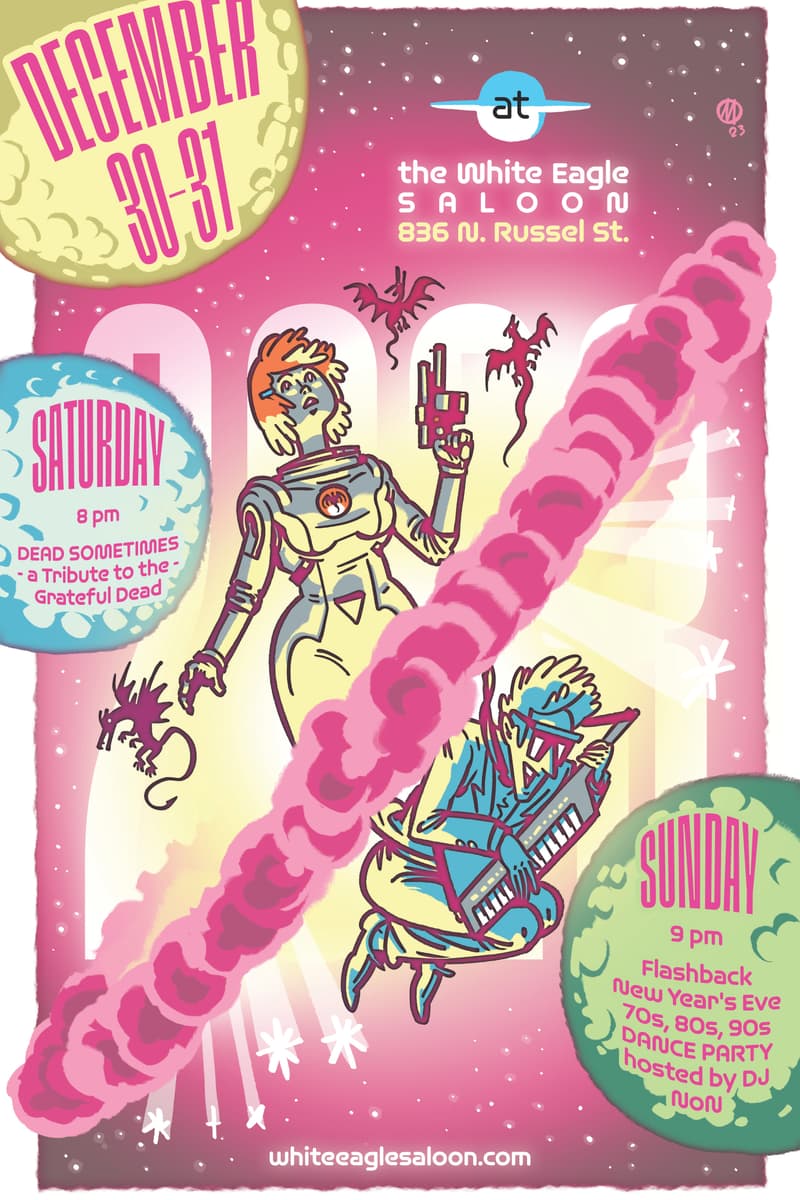 DJ NON, Dead Sometimes - A Tribute to the Grateful Dead - at The White Eagle Saloon - Portland, OR - Dec 30, 2023
